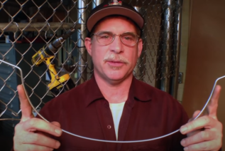 New Easy Twist Fence Tie for 6 5/8 inch post