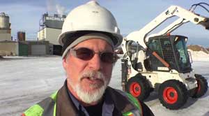 Down pressure helps Auger Torque to work in tougher soil