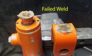failures with Hydraulic Cylinder