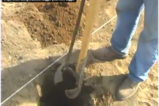 Boston Digger post hole