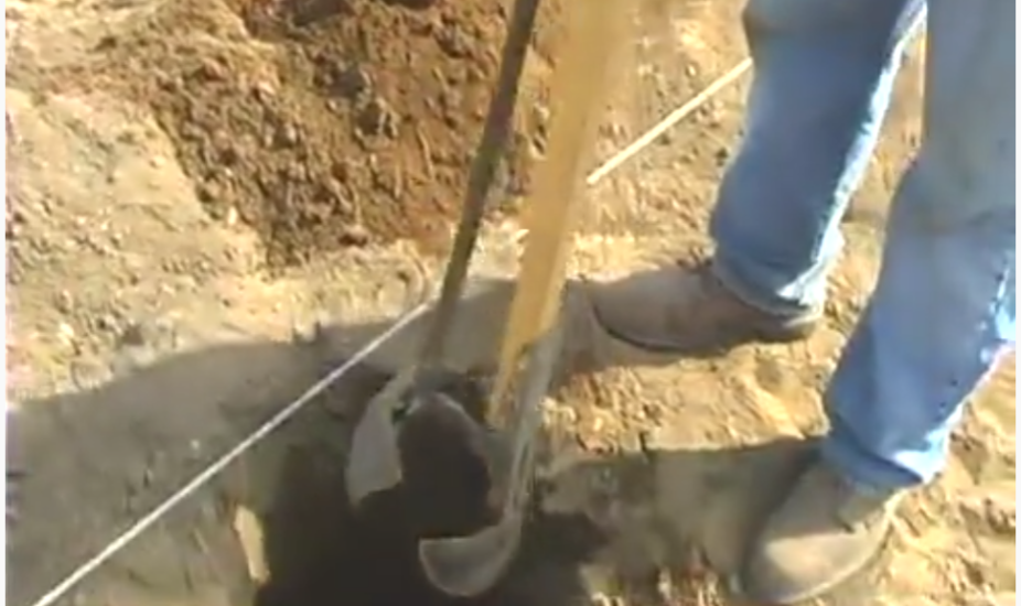 Boston Digger post hole