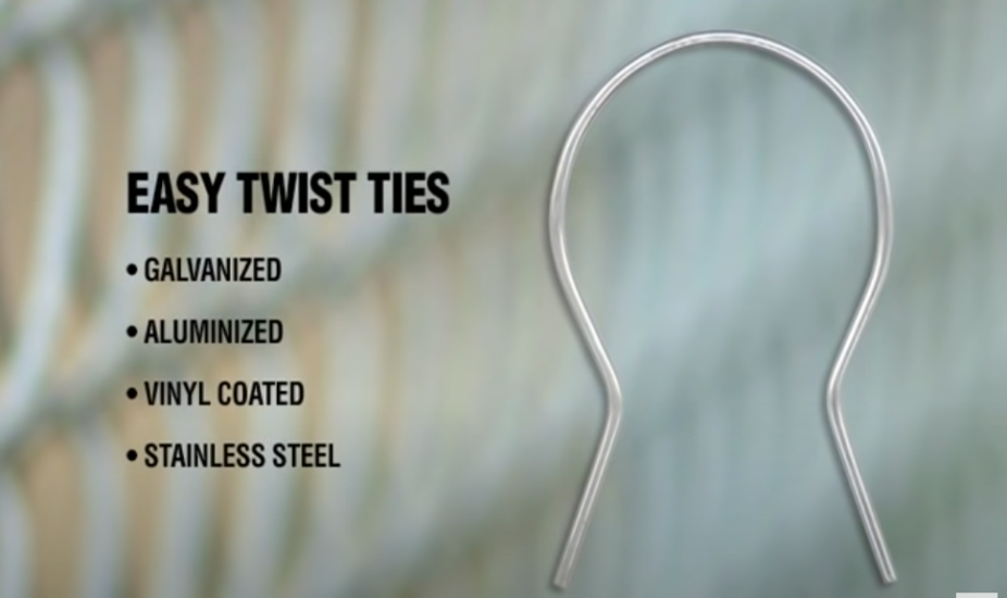 Build Your Fence Faster w Easy Twist Ties