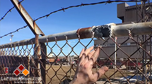 Fence That Was Not Grounded Properly