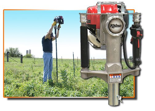 Rhino Ranch Pro GPD-30 Gas Powered Post Driver