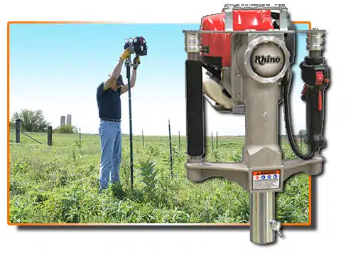 Rhino Ranch Pro GPD-30 Gas Powered Post Driver
