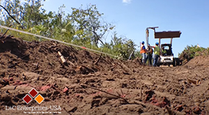 Cómo clavamos postes de valla en un gran proyecto de alambrada