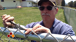 How to Use Self-Locking Fence Bands