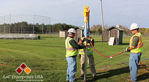 Installing Chain Link Fence with Rhino PD-55