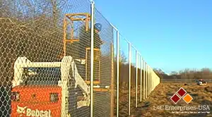Installing Fence with Installink Dispenser