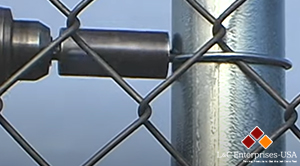 Quick & Easy Twist Ties For Commercial Chain Link Fence