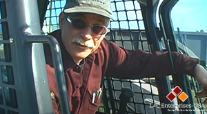 Skid-Steer Door with Installink Fence Dispenser