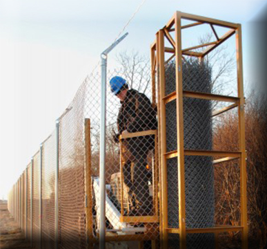 fence up faster without the Installink