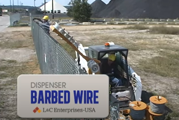 barbed wire rolls