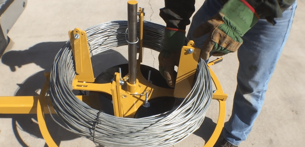 Tension Wire Dispenser - Save Money, Save Time and Work Safe!